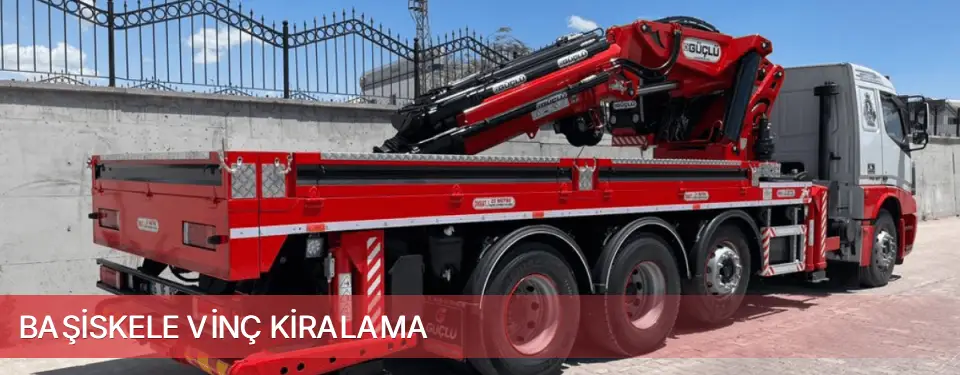Başiskele İlçemi Vinç Kiralama
